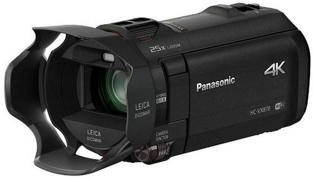Panasonic® 4K Ultra HD Camcorder 2