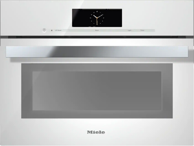 Miele DGC 6800-1 24" Brilliant White Combination Steam Oven