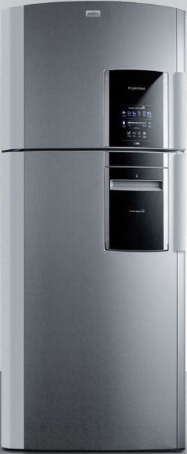 Summit® Ingenious Series 18.12 Cu. Ft. Counter Depth Refrigerator-Platinum
