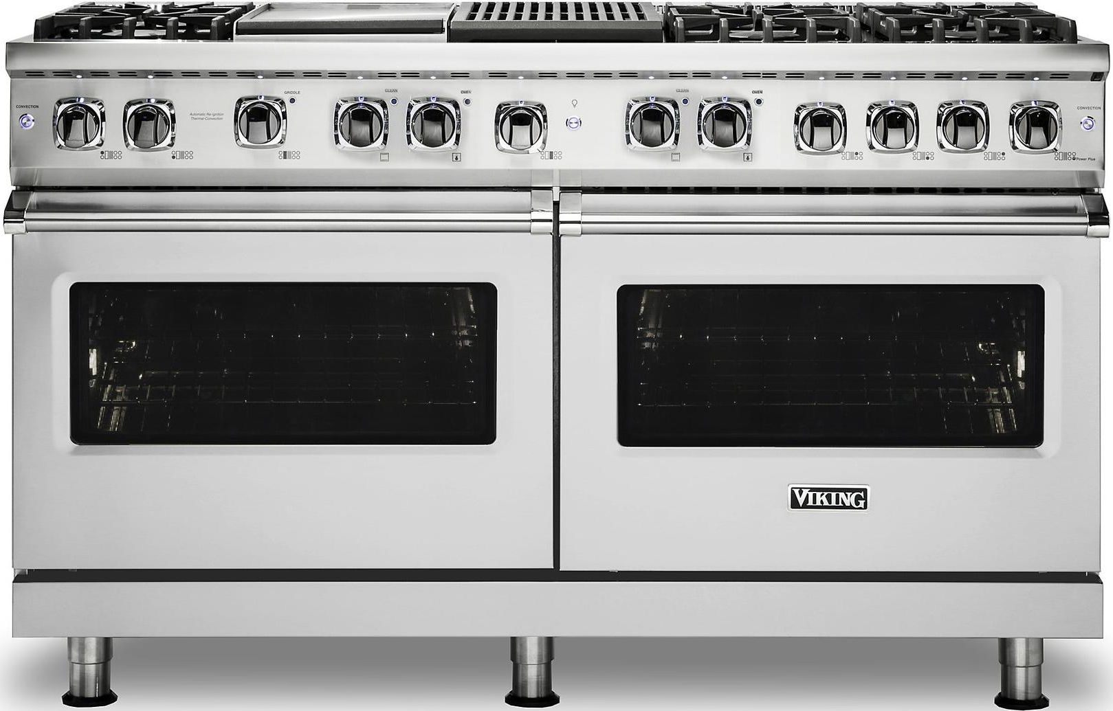 Viking® Professional 5 Series 60" Stainless Steel Pro Style Dual Fuel Range