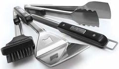 Broil King® Imperial™ Grill Tools-Black with Stainless Steel