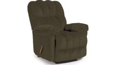 Best Home Furnishings McGinnis Rocker Recliner with Plush Upholstered Arms