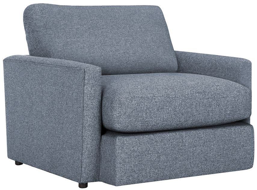 Kevin Charles Fine Upholstery® Noah Elevation Dark Gray Chair