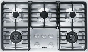 Miele 36" Liquid Propane Stainless Steel Cooktop
