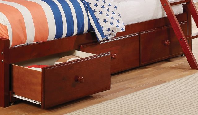 Coaster® Parker Warm Chestnut Under Bed Storage Drawer Unit 0