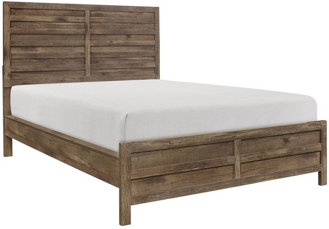 Homelegance® Mandan Weather Pine California King Panel Bed
