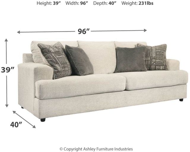 Signature Design by Ashley® Soletren Stone Queen Sofa Sleeper 2
