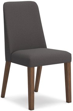 Signature Design by Ashley® Lyncott Charcoal/Brown Dining Chair