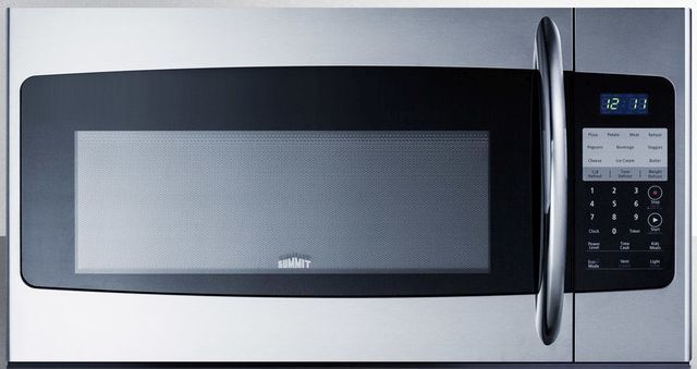 Summit® 1.6 Cu. Ft. Stainless Steel Over The Range Microwave