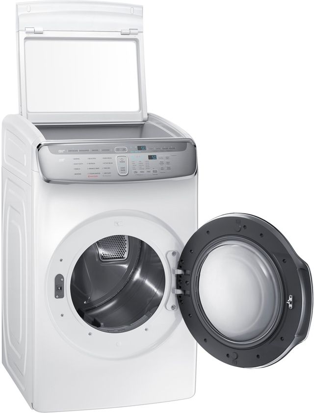 Samsung 7.5 Cu. Ft. White Gas Dryer 11