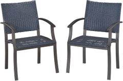 homestyles® Cumberland Stone Set of 2 Gray Chairs