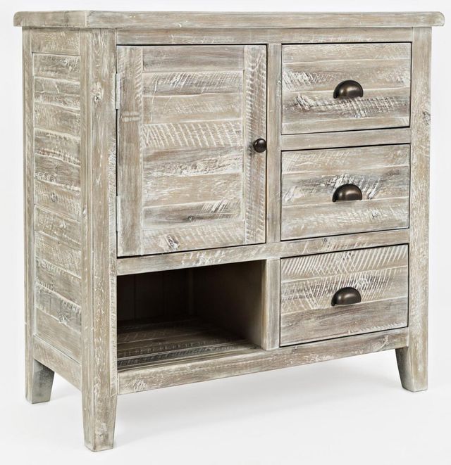 Jofran Inc. Artisan's Craft Washed Gray Accent Chest 0