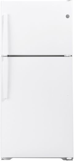 GE® 19.1 Cu. Ft. White Top Freezer Refrigerator