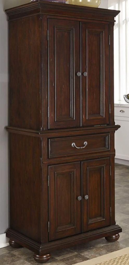 homestyles® Colonial Classics Brown Pantry-1