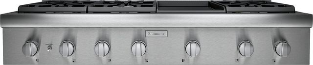 Thermador® Professional 48" Stainless Steel Gas Rangetop-1