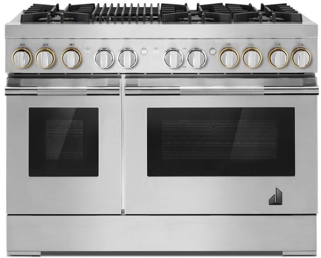 JennAir® RISE™ 48" Stainless Steel Pro Style Dual Fuel Natural Gas Range-0