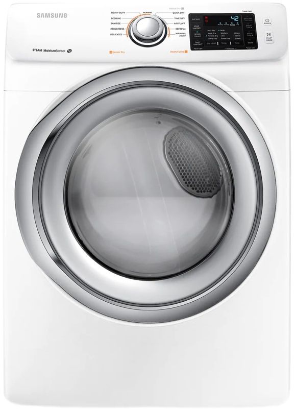 Samsung 7.5 Cu. Ft. White Electric Dryer 0