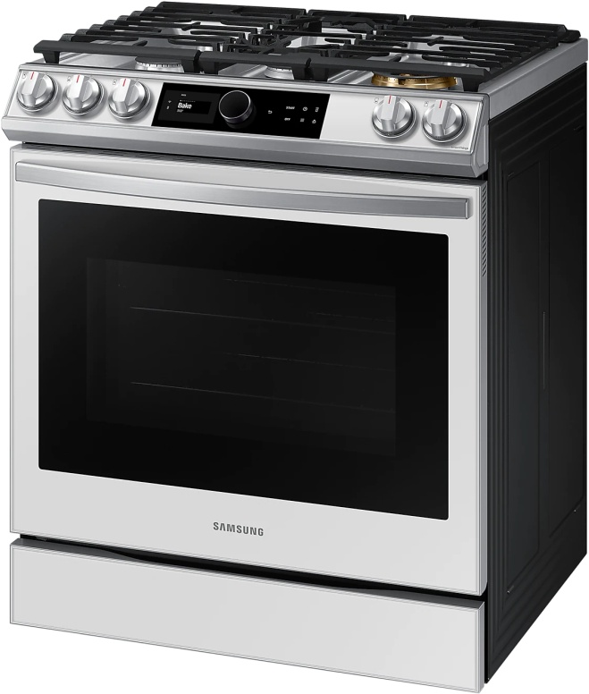 samsung gas oven bake not working