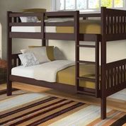 Donco Kids Twin/Twin Mission Bunk Bed-1