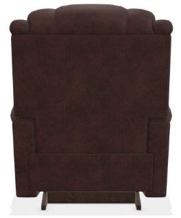 La-Z-Boy® Stratus Chestnut Leather Power Rocking Recliner with Massage and Heat 7