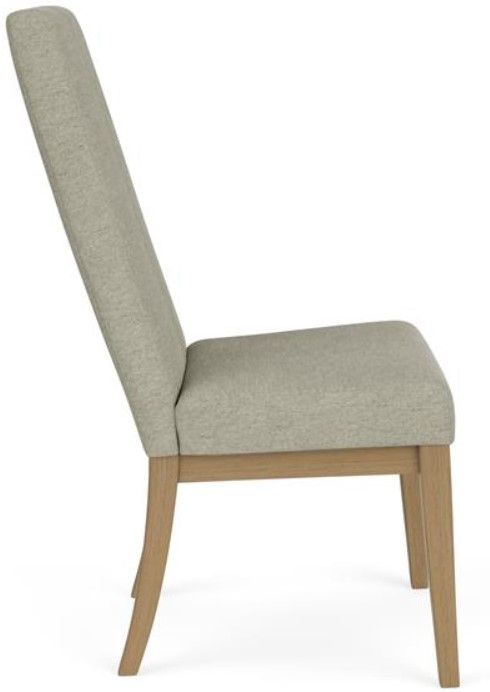 Riverside Furniture Davie Beige/Pale Oak Upholstered Side Chair