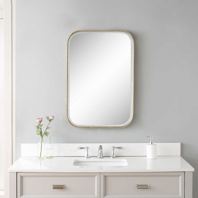 Uttermost® by Grace Feyock Malay Gold Vanity Mirror-3