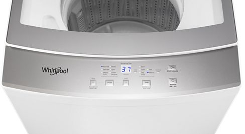 Whirlpool® 1.8 Cu. Ft. White Stacked Laundry Center 3