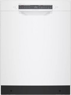 Bosch® 300 Series 24" White Front Control Built In Dishwasher