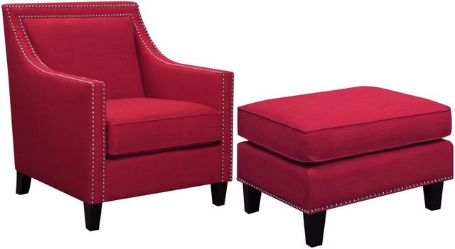 Elements International Erica Berry Chair and Ottoman Set | Watson's ...