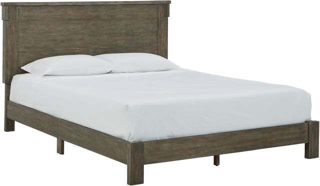 Signature Design by Ashley® Shamryn Grayish Brown Queen Panel Bed-0