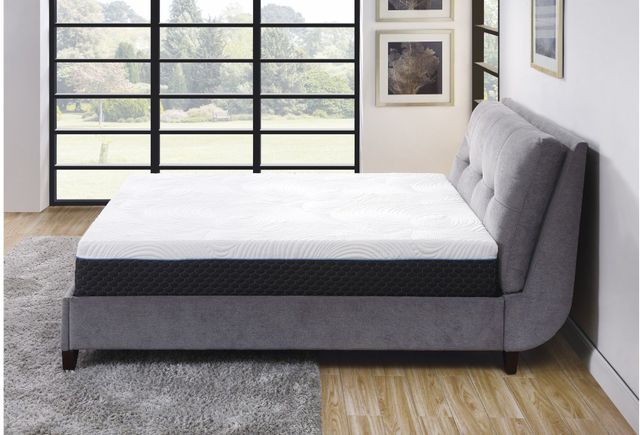 Mazin Furniture Bedding 11" Latex Microcoil Hybrid Firm Queen Mattress in a Box 41