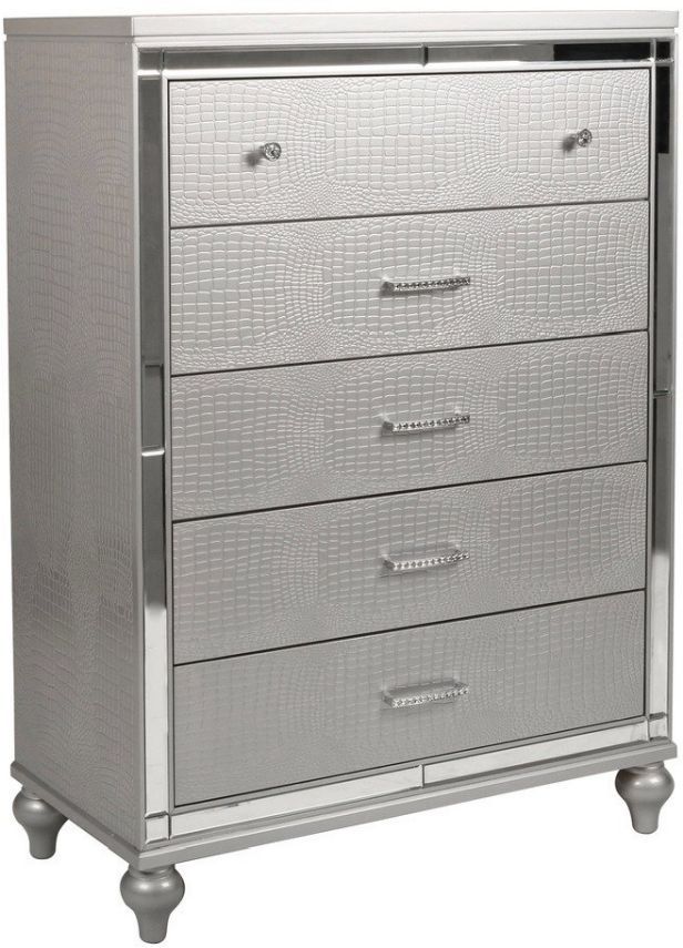 New Classic® Home Furnishings Valentino Silver Chest | Factory Direct ...