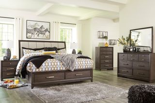 Signature Design by Ashley® Brueban 4 Piece Chestnut Queen Bedroom Set
