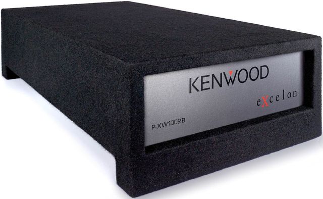 Kenwood P-XW1002B 10" Subwoofer with Sealed Down-Firing Enclosure 2
