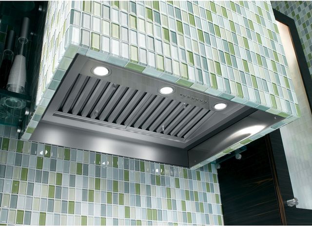 GE® 30" Stainless Steel Custom Ventilation-3