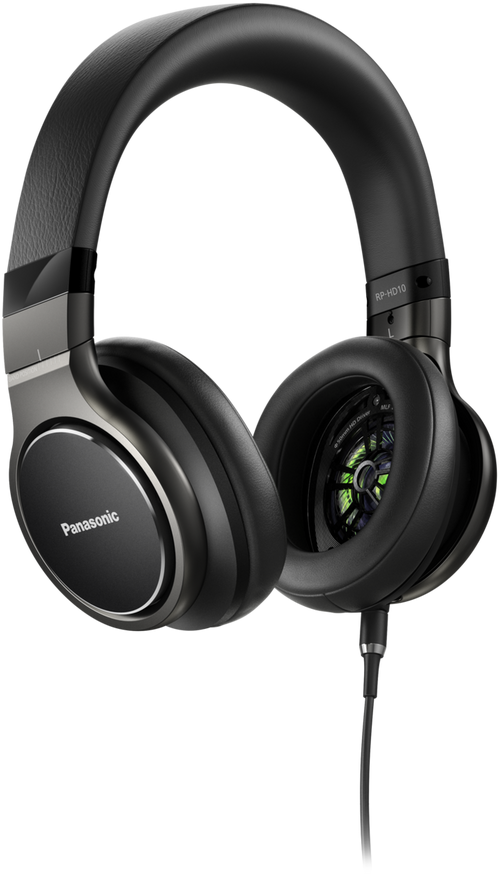 Panasonic Hi Res Premium Black Over Ear Headphones Perpich TV