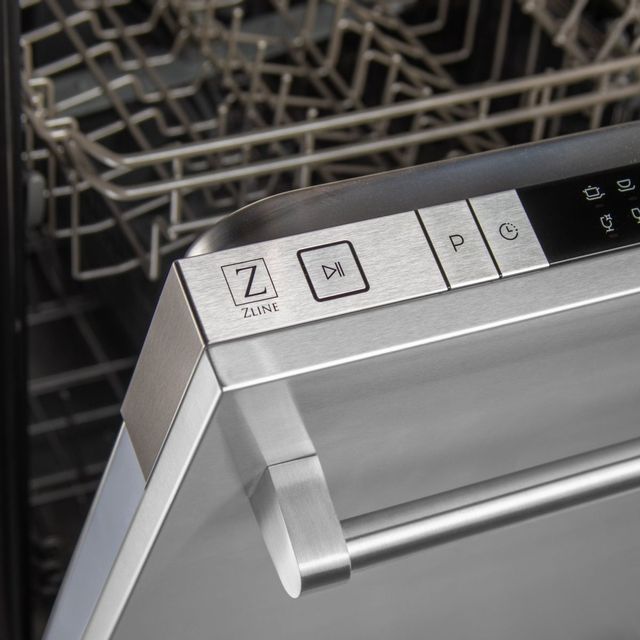 ZLINE DW Series 24" DuraSnow® Stainless Steel Built In Dishwasher 2