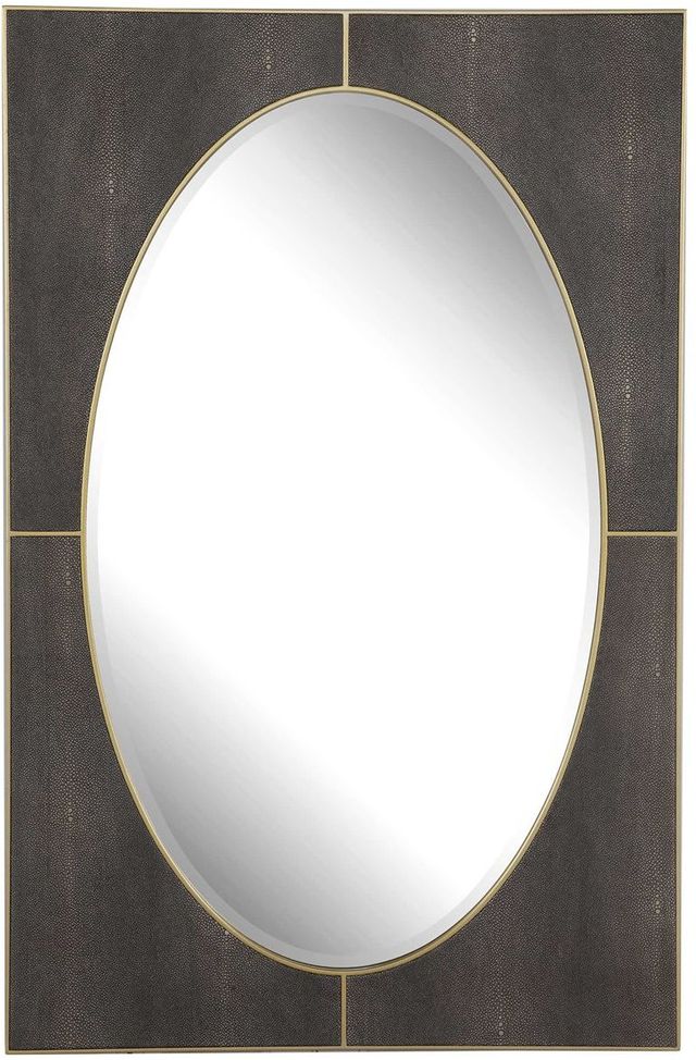 Uttermost Demetria Wooden Mirror Small