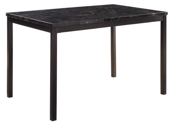Homelegance® Tempe Dining Table with Faux Marble Top