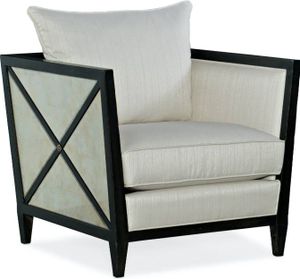 Hooker® Furniture Sanctuary 2 Metal Icicle/Noir Lounge Chair