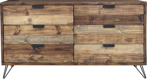 Elements International Cruz Wood Dresser