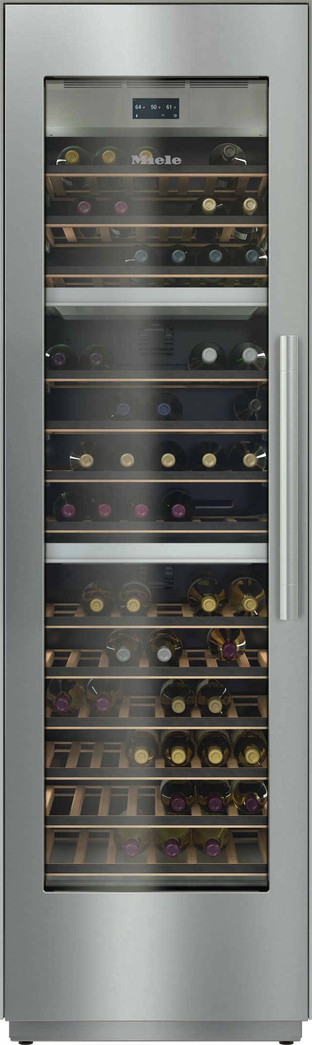 Miele MasterCool 24" Stainless Steel/CleanSteel Wine Cooler-0