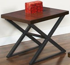 Elements International Crossing End Table