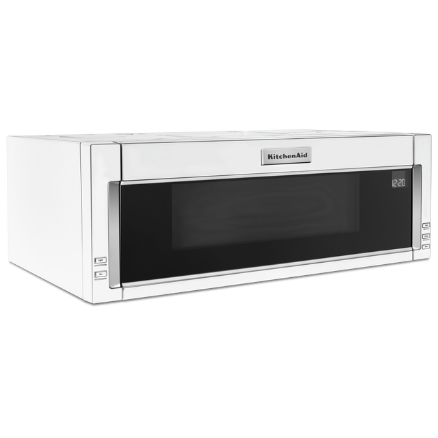 Four à micro-ondes à hotte intégrée de 30 po KitchenAid® de 1,1 pi³ - Blanc 1