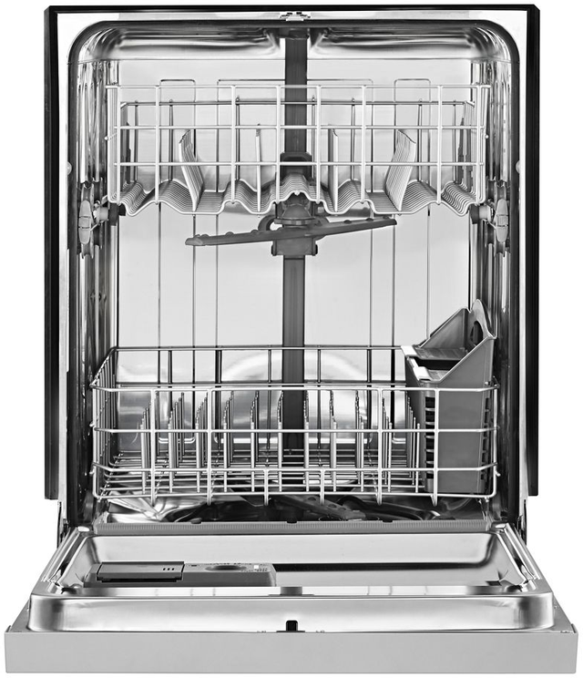 Whirlpool® 24"Monochromatic Stainless Steel Built In Dishwasher 1