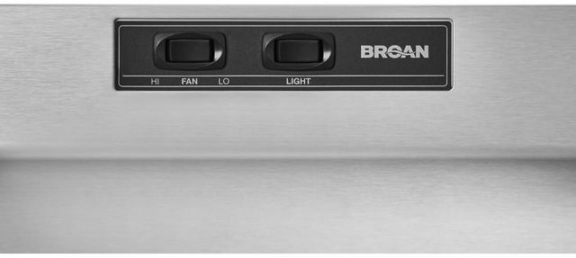 Broan® 42000 Series 36" Stainless Steel Under Cabinet Range Hood 1