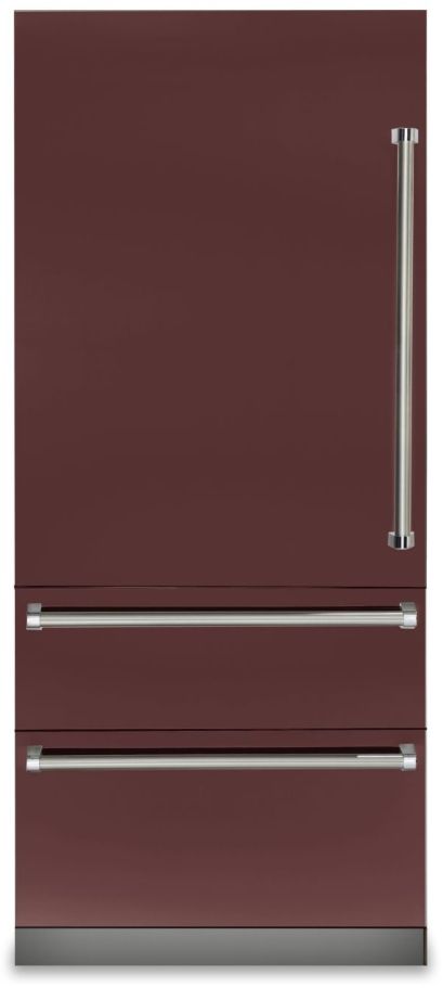 Viking® Professional 7 Series 20.0 Cu. Ft. Stainless Steel Fully Integrated Bottom Freezer Refrigerator 118