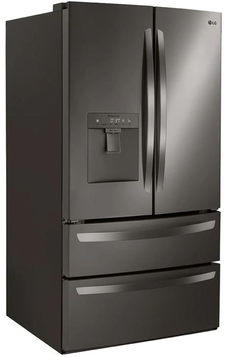 LG 28.6 Cu. Ft. PrintProof™ Black Stainless Steel French Door Refrigerator  1