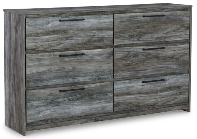 Signature Design by Ashley® Baystorm 2-Piece Gray Twin Panel Bed with Dresser Set-2