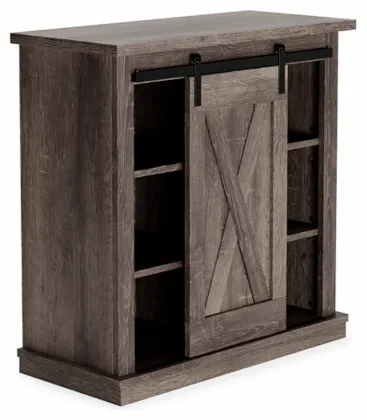 Signature Design by Ashley® Arlenburry Antique Gray Accent Cabinet 2